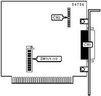 UNIDENTIFIED &nbsp; RS-232 DUAL I/O SHORT CARD