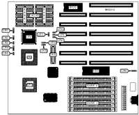 UNIDENTIFIED &nbsp; 386-40/33 CACHE SYSTEM BOARD