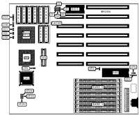UNIDENTIFIED &nbsp; 386 CACHE MAINBOARD
