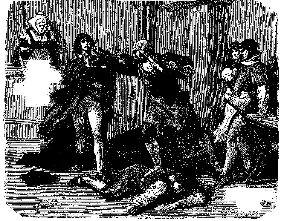 Hij weerde zich dapper en dwong meer dan &eacute;&eacute;nen vijand tot zwichten.