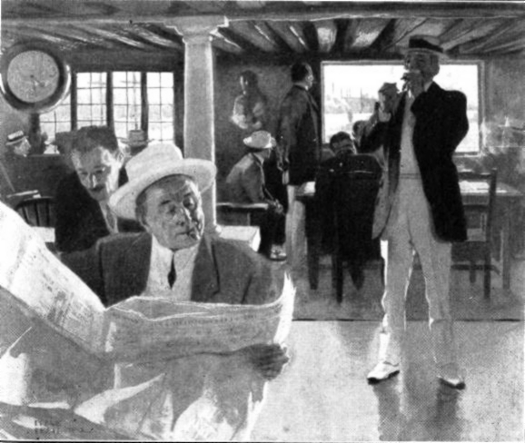 THE BOSTON YACHT CLUB&mdash;OVERLOOKING THE RIVER