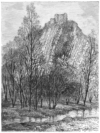 Ru&iuml;ne van Haute-Roche.