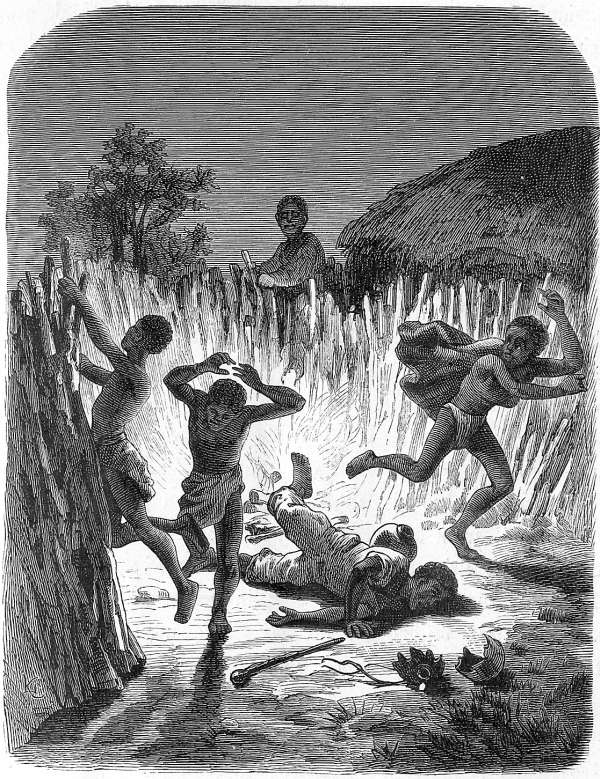 Die Beschw&ouml;rung Khama's.