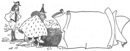 The Monarch and
Prince Zingle at the hole