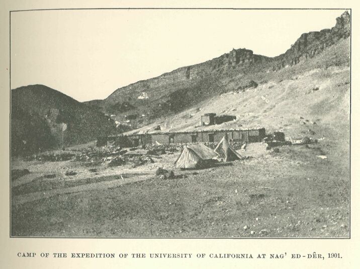 027.jpg Camp of the Expedition Of The University Of California at Nag&rsquo; Ed-d�r, 1901. 