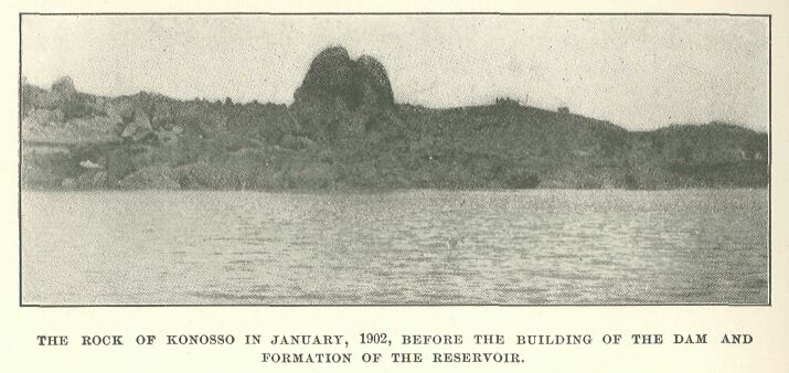 452.jpg the Rook of Konosso in January, 1902, Before The
Building of the Dam and Formation Of The Reservoir. 
