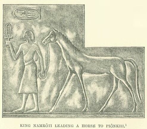 266.jpg King Namr�ti Leading a Horse to Pi�nkhi 