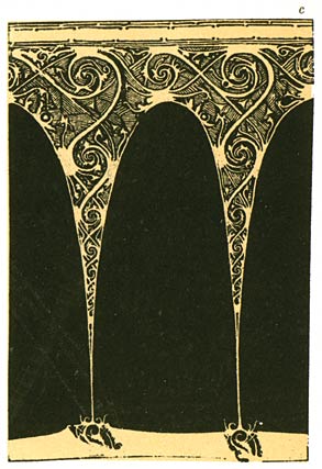 Schnitzereien auf Bambusk&ouml;chern.