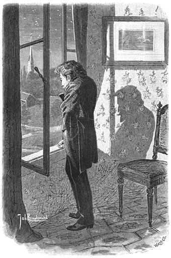 Hatelijke schaduw! Onvriendelijke maan, waarom verstoort gij op eens al zijn illusi&euml;n?