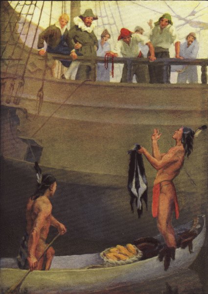 "The natives seemed prepared to traffic in all peace and friendliness"&mdash;Page 132
