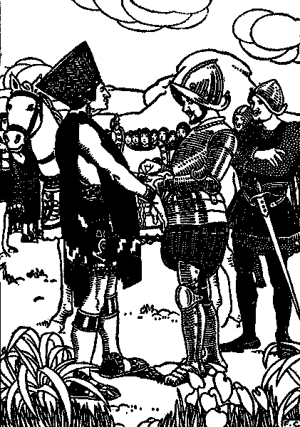 "He proposed that Caonaba should put on the gift the Spanish captain had brought."&mdash;Page 78