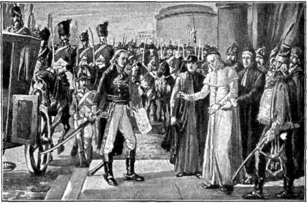 TAKING THE POPE PRISONER

This was accomplished by Berthier,
the French general, in 1798.