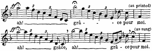 ah! gr�ce pour moi, ah! gr�ce, ah! gr�ce pour moi