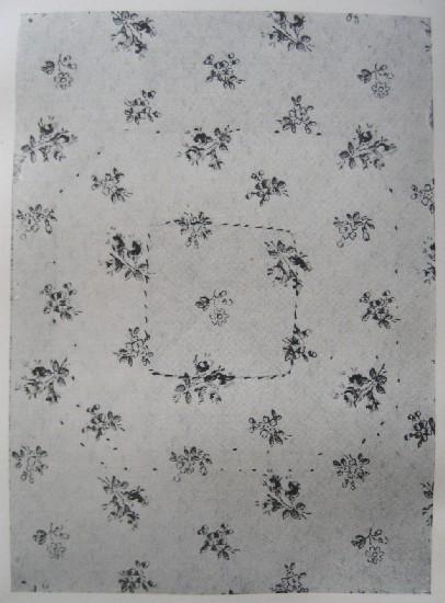 UNDERSET PATCH, RIGHT SIDE, EDGE TURNED AND HEMMED TO
PATCH