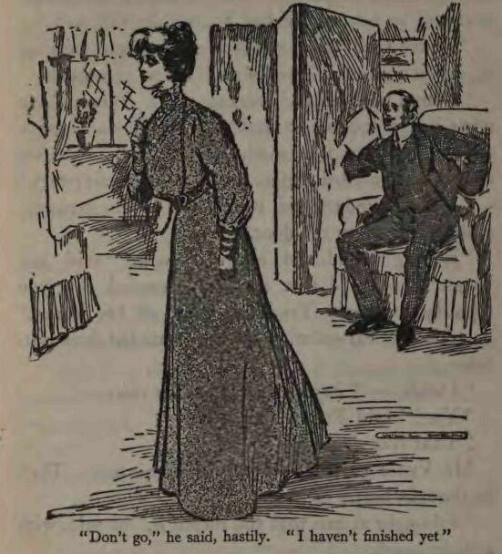 Don't Go, he Said, Hastily 276
