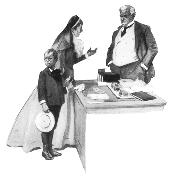 Clarence looked to me like another of his father's bad
breaks.