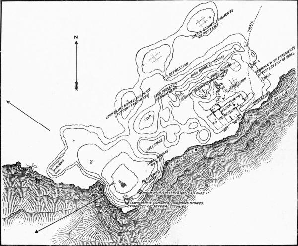 PL. CVII&mdash;
GROUND PLAN OF AWATOBI