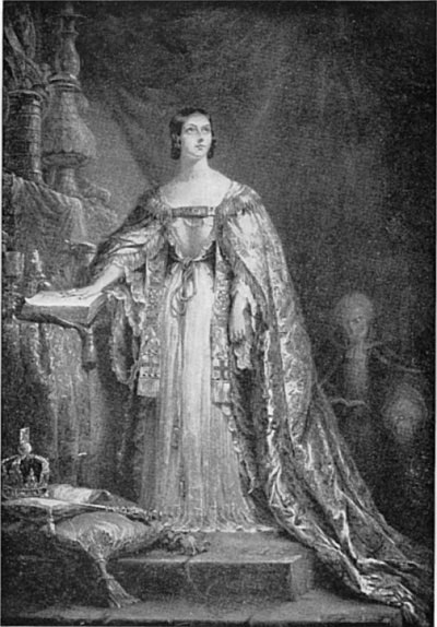 QUEEN VICTORIA TAKING
THE OATH