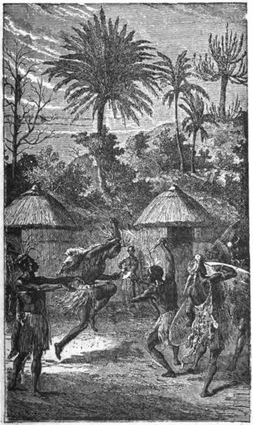 Dan�a dos cafres zulus