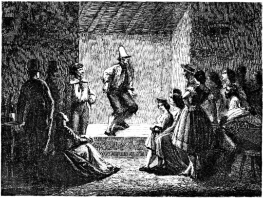  Il ballo (gigue) al caff�-danzante.