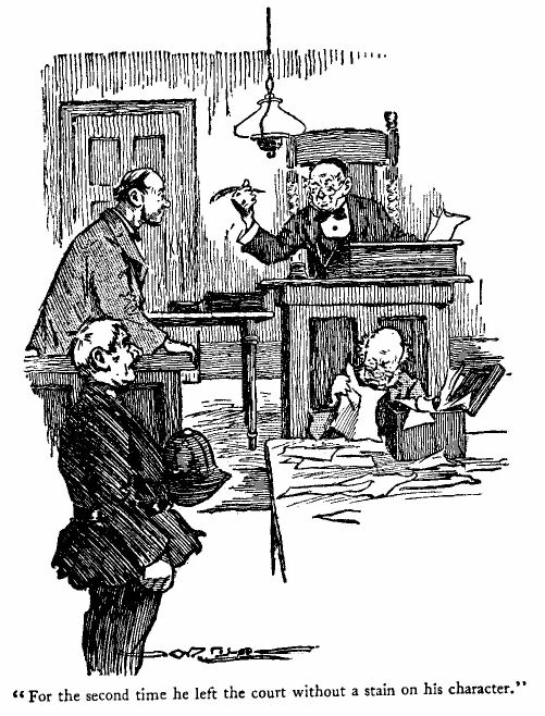 &lsquo;for the Second Time he Left The Court Without a Stain On His Character.&rsquo; 