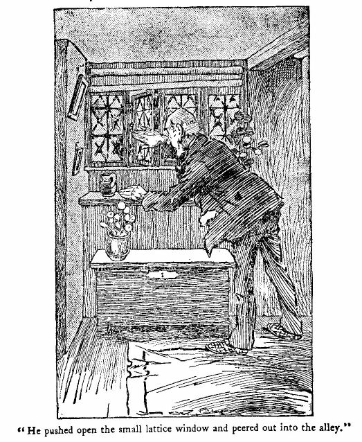 &lsquo;he Pushed Open the Small Lattice Window and Peered Out Into the Alley.&rsquo; 