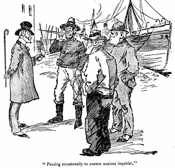 &lsquo;pausing Occasionally to Answer Anxious Inquiries.&rsquo; 