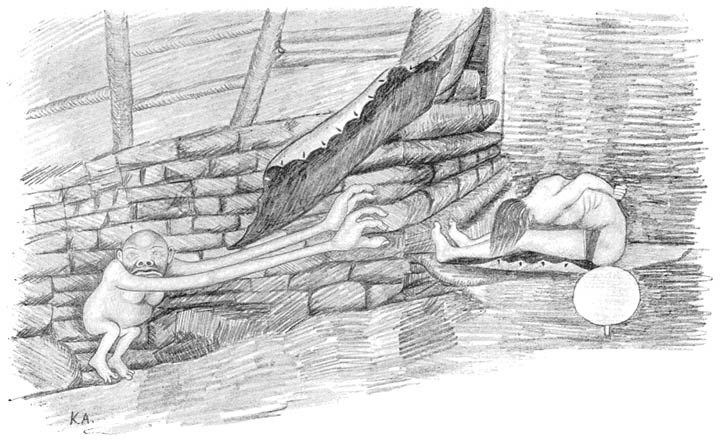 Wizard calling up a &ldquo;helping spirit.&rdquo;