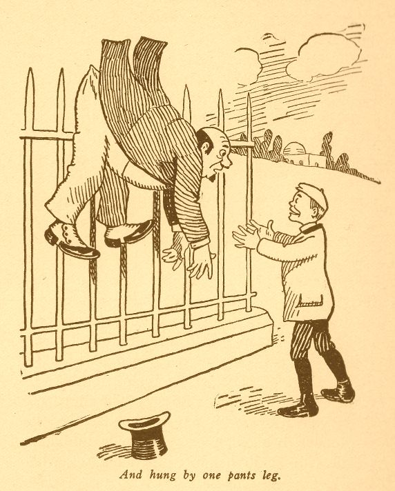 Hung by One Pant Leg 265