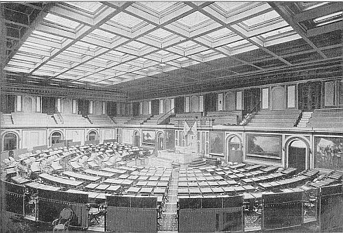 THE HALL OF THE HOUSE OF REPRESENTATIVES&mdash;Capitol.