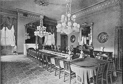 THE STATE DINING ROOM&mdash;White House.