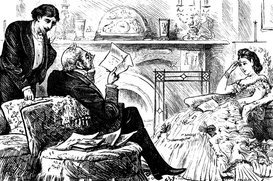 Walpole Looked Keenly at the Other&rsquo;s Face As he Read The Paper