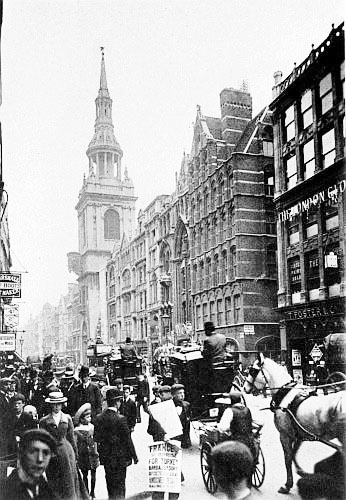 “Do you remember those quaint little verses about Bow
Bells?”