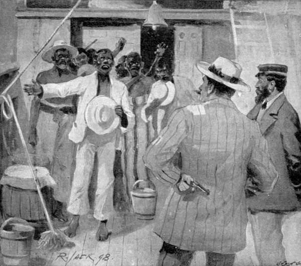 "'WE NO FIT FOR STOKE, SAR. WE GENTLEMEN WID MONEY,
SAR.'"