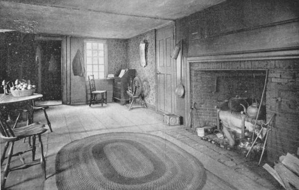 KITCHEN IN BIRTHPLACE
Copyright, 1891, by A. A. Ordway