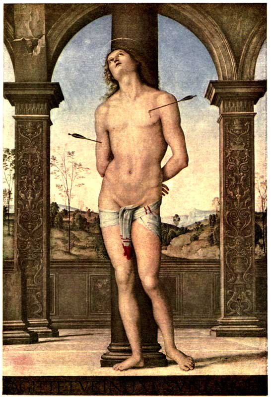 PLATE II.&mdash;ST. SEBASTIAN