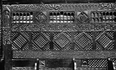 STALL-BACKS IN CHOIR, CATHEDRAL, SPALATO
