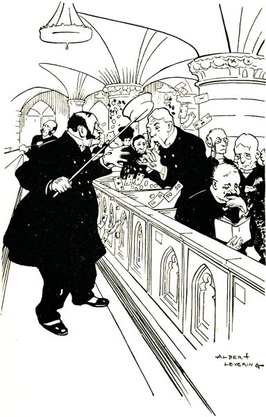 "THE WHOLE CONTENTS AND THE PLATTER AS WELL FELL AT MY
FEET"