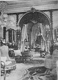 Sal&atilde;o do palacete de D. Joanna Andressen Silva