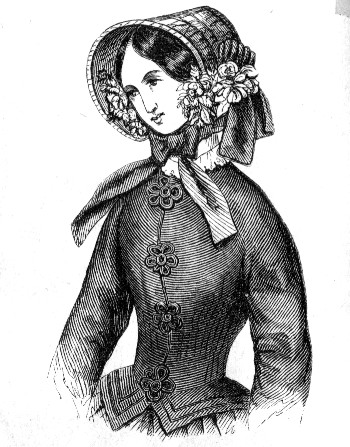 Fig. 3.&mdash;Morning Promenade Costume.