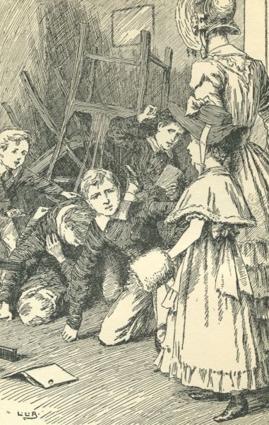 'OH, WHAT A LOT OF BOYS!'&mdash;p. 2. Front.