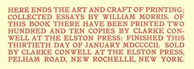 Facsimile image: end of book