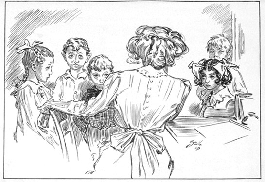 "I guess games in gardens ain't so awful healthy for
somebody," said Yetta