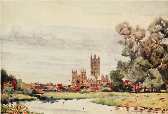 CANTERBURY

FROM THE MEADOWS