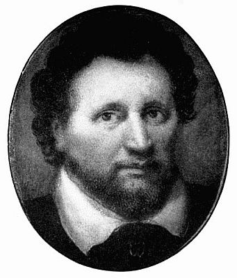 BEN JONSON
From the miniature belonging to Mr. Evelyn Shirley