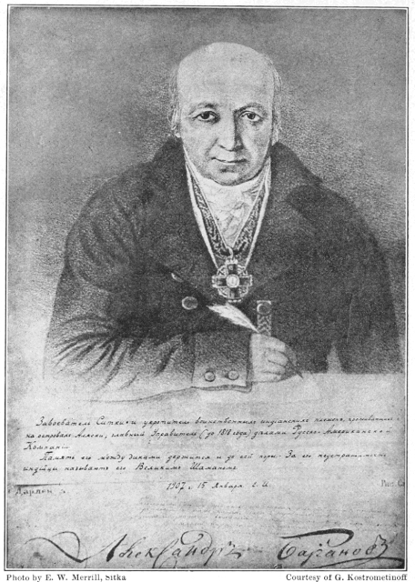 Photo by E. W. Merrill, Sitka

Courtesy of G. Kostrometinoff

Alexander Baranoff