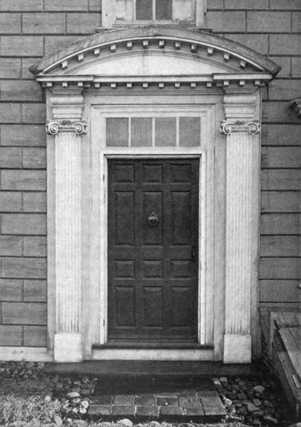 Plate LXXIX.&mdash;Doorway, Royall House.