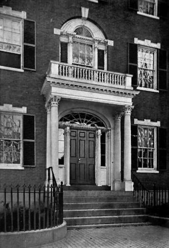 Plate I.&mdash;Dodge-Shreves Doorway. Built in 1816.