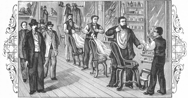 "If you say another word to me, I'll whip you on the
spot." P. 201.