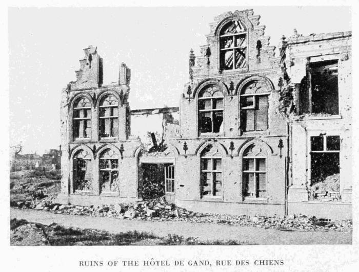 RUINS OF THE H�TEL DE GAND, RUE DES CHIENS